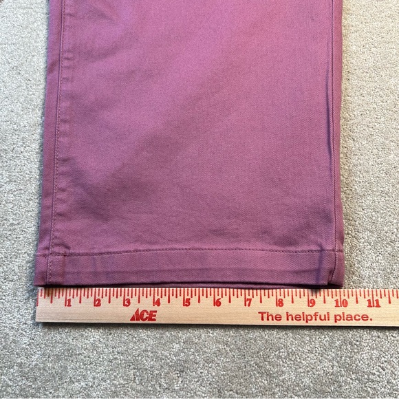 Wide Leg Pants Secretly‎ Slender St Johns Bay High Rise Rose Pink New Women's 16 - Picture 9 of 11